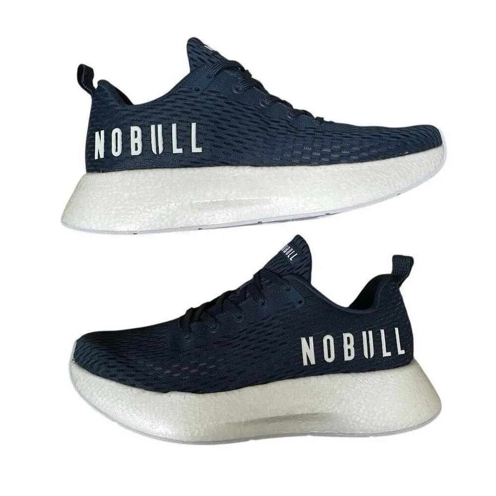 NOBULL Journey Men’s 9.5 Navy Blue Running‎ Gym Cross Foam Sneakers Shoes W11